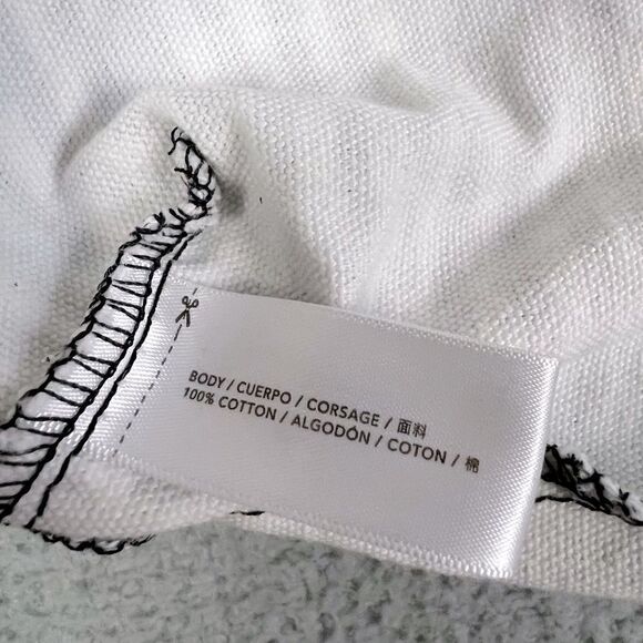 KATE SPADE TODAY IS SATURDAY TOTE BAG BLACK AND WHITE STRIPES - Picture 6 of 12